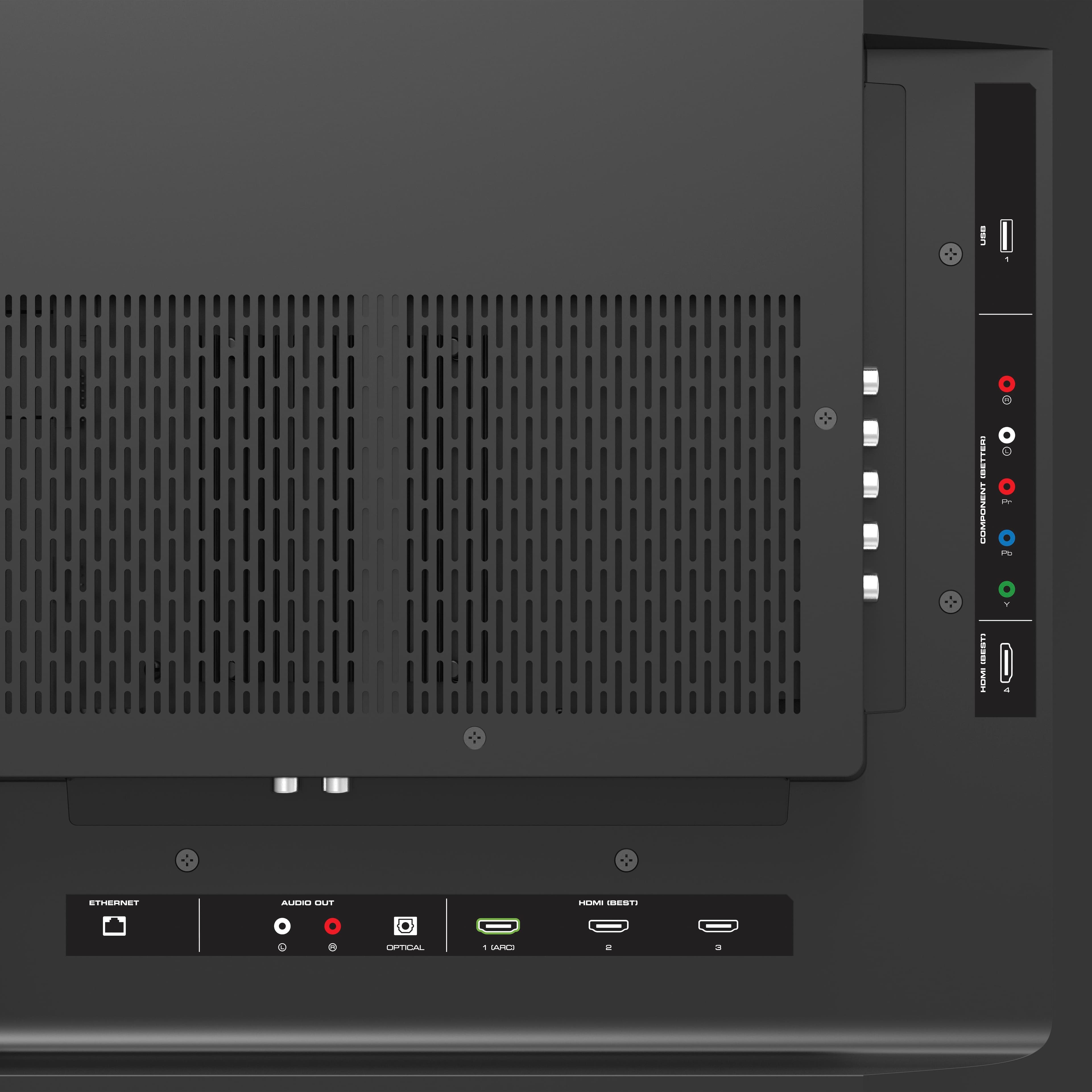 Alt View 2. VIZIO - 75" Class - LED - E-Series - 2160p - Smart - 4K UHD Home Theater Display with HDR - Black.