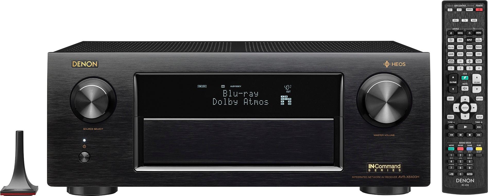 Best Buy: Denon AVR 11.2-Ch. Hi-Res With HEOS 4K Ultra HD A/V Home 