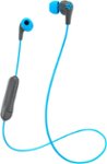 Front Zoom. JLab - JBuds Pro Signature Wireless Earbud Headphones - Gray/Blue.