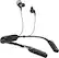 Front. JLab - Gravity Bluetooth Sport Neckband Adapter with Earbuds - Black.