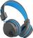 Front. JLab - JBuddies Studio Wireless On-Ear Headphones - Blue.