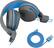 Alt View 12. JLab - JBuddies Studio Wireless On-Ear Headphones - Blue.