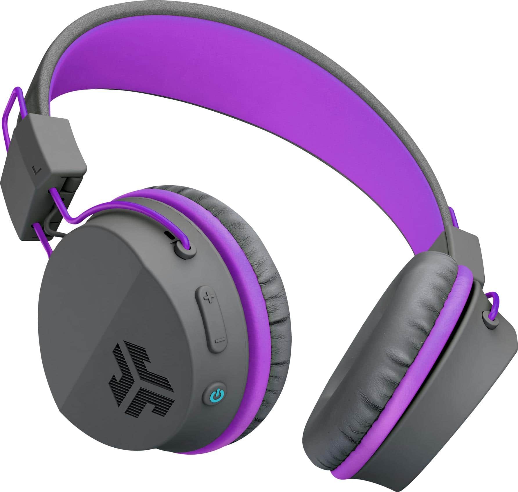 Alt View 11. JLab - JBuddies Studio Wireless On-Ear Headphones - Purple.