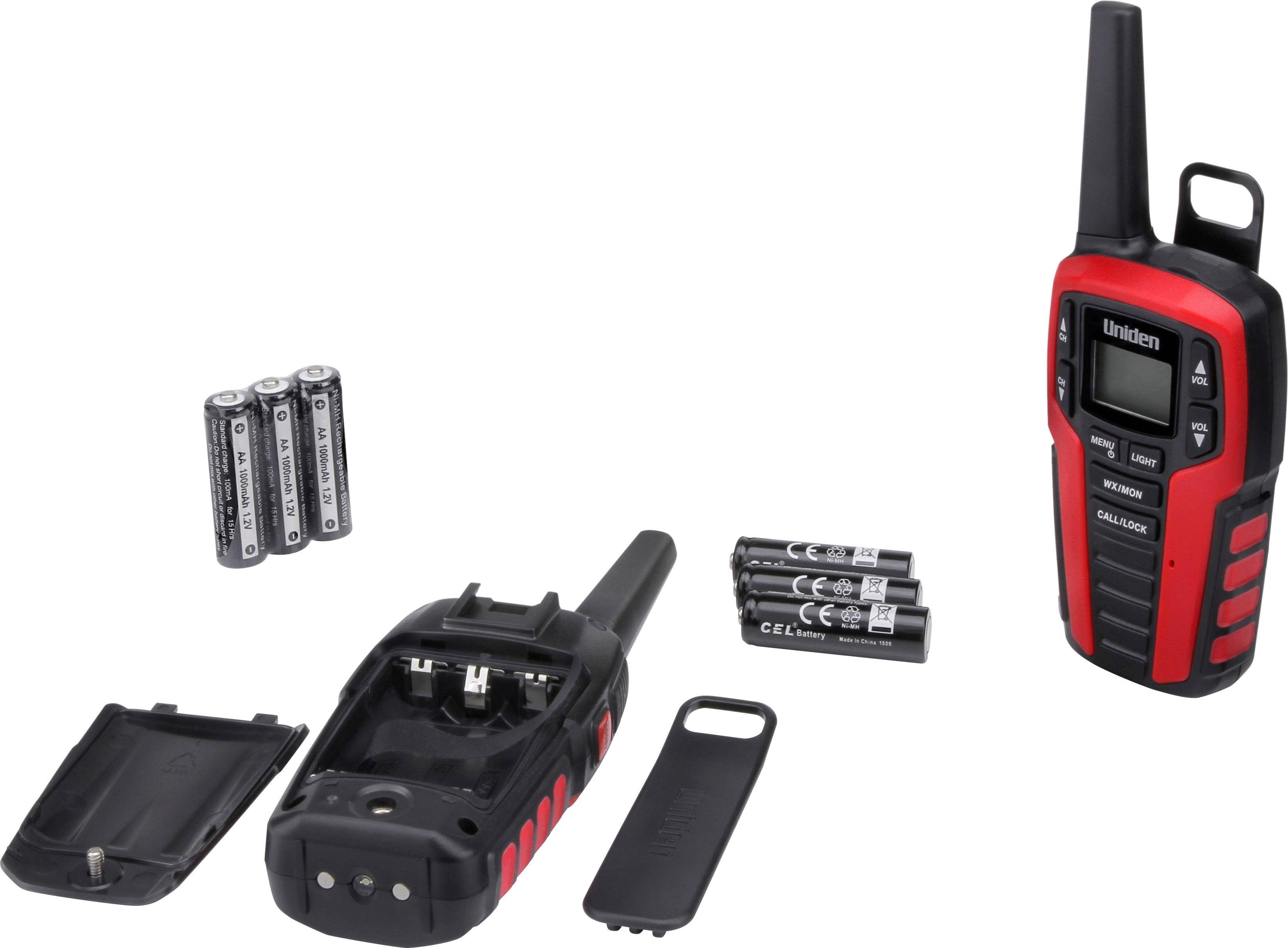 Best Buy Uniden GMRS 32Mile, 22Channel GMRS 2Way Radios (Pair) Red