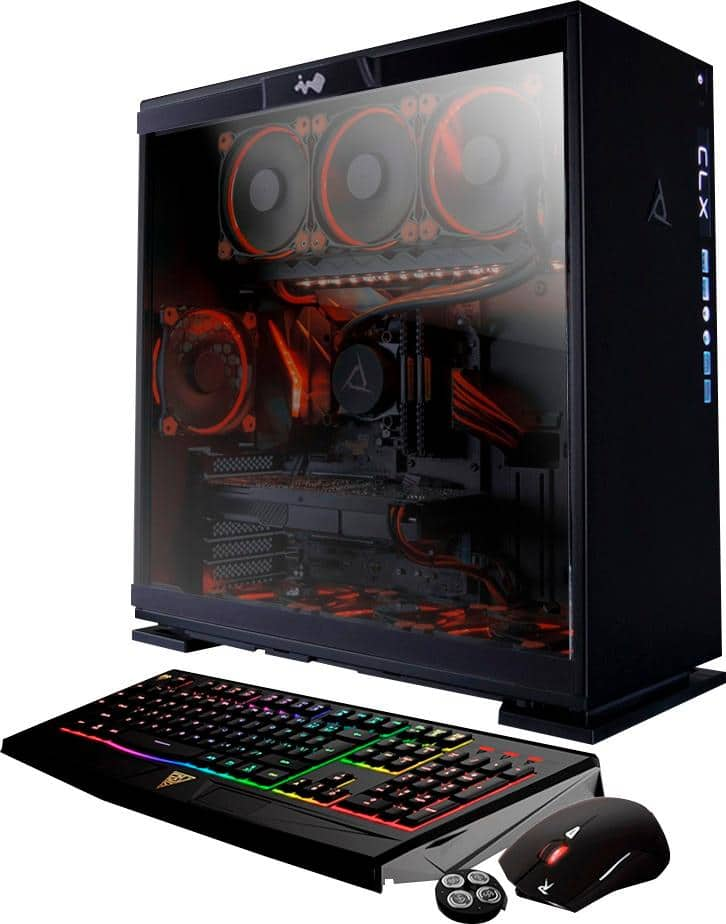 CLX Gaming Desktop Intel Core i7-7700K 32GB Memory  - Best Buy