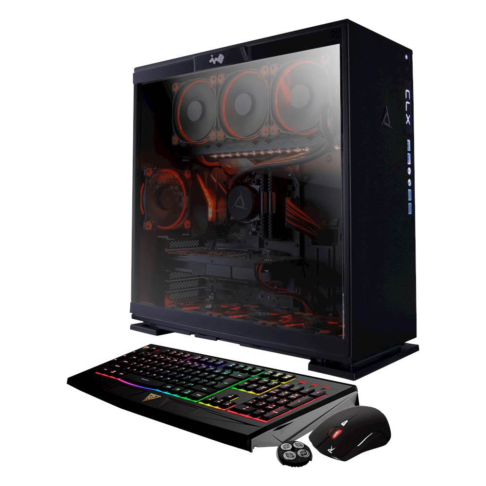 PC/タブレット デスクトップ型PC Best Buy: CLX Gaming Desktop Intel Core i7-7700K 32GB Memory 