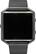 Alt View 11. Platinum™ - Leather Band Stainless Steel And Leather Watch Strap for Fitbit Blaze - Black.
