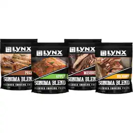 Lynx - Sonoma Blend Wood Chips (4-Count) - Black