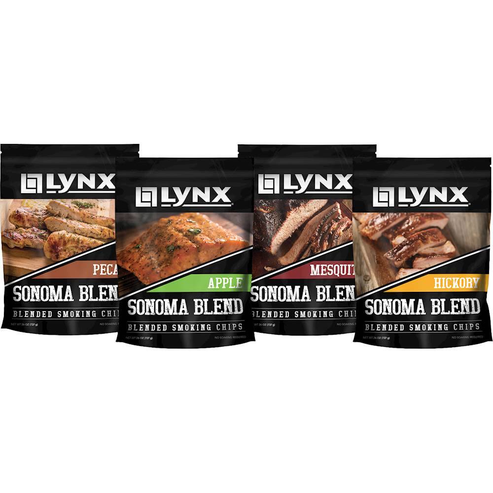 Angle. Lynx - Sonoma Blend Wood Chips (4-Count) - Black.