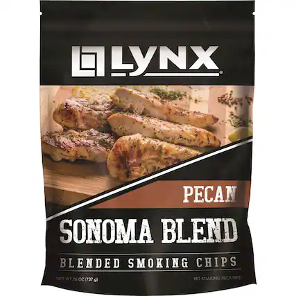 Angle. Lynx - Sonoma Blend Wood Chips Pecan - Brown.