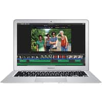 Apple - MacBook Air 11.6" Pre-Owned Laptop - Intel Core i5 - 4GB Memory - 128GB Flash Storage - Silver - Front_Zoom