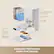 Auto Water Refilling for Mopping
Auto Solution Adding
Auto Dust Collection
Hot Air Mop Drying
70°C (158°F) Mop Washing
Self-Cleaning Washboard
Automated Maintenance
Easier Post Cleaning