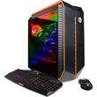 CyberPowerPC - Gamer Xtreme Liquid Cool Desktop - Intel Core i7 - 16GB Memory - NVIDIA GeForce GTX 1080 Ti - 120GB SSD + 1TB HD - Black/Orange - Larger Front