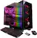 Front. CyberPowerPC - BattleBox Ultimate Desktop - AMD Ryzen 7 - 32GB Memory - NVIDIA GeForce GTX 1080 Ti - 480GB SSD + 3TB Hard Drive - black.