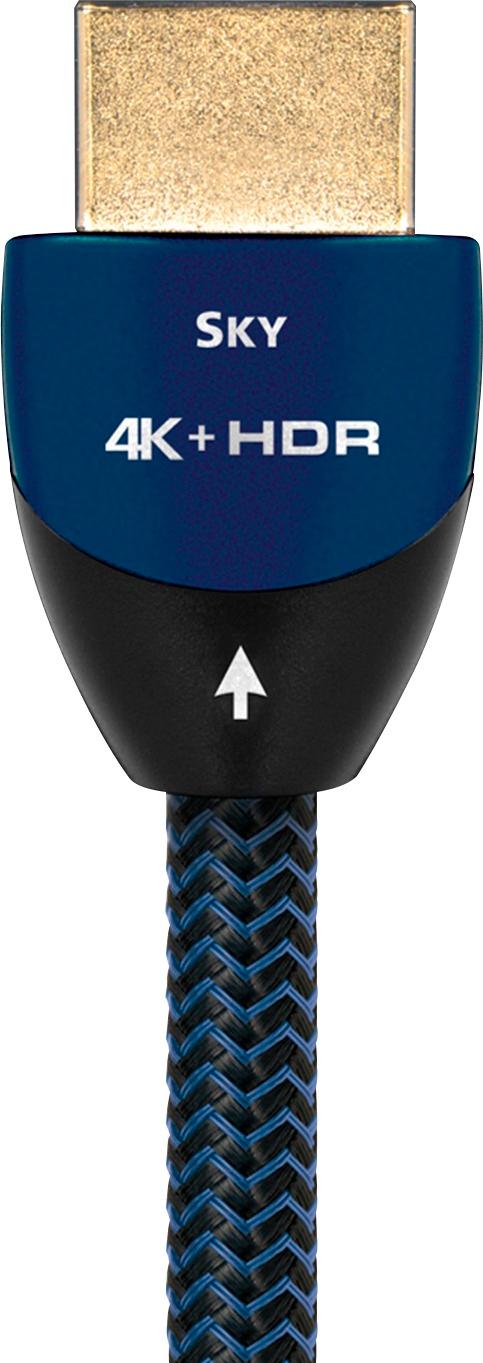 AudioQuest - Sky 12' 4K Ultra HD HDMI Cable - Black/blue was $149.99 now $60.99 (59.0% off)