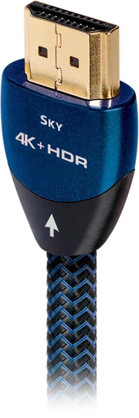 AudioQuest - Sky 4' 4K Ultra HD HDMI Cable - Black/blue was $79.99 now $54.99 (31.0% off)
