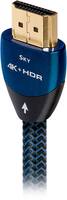 AudioQuest - Sky 4' 4K Ultra HD HDMI Cable - Black/blue - Front_Zoom