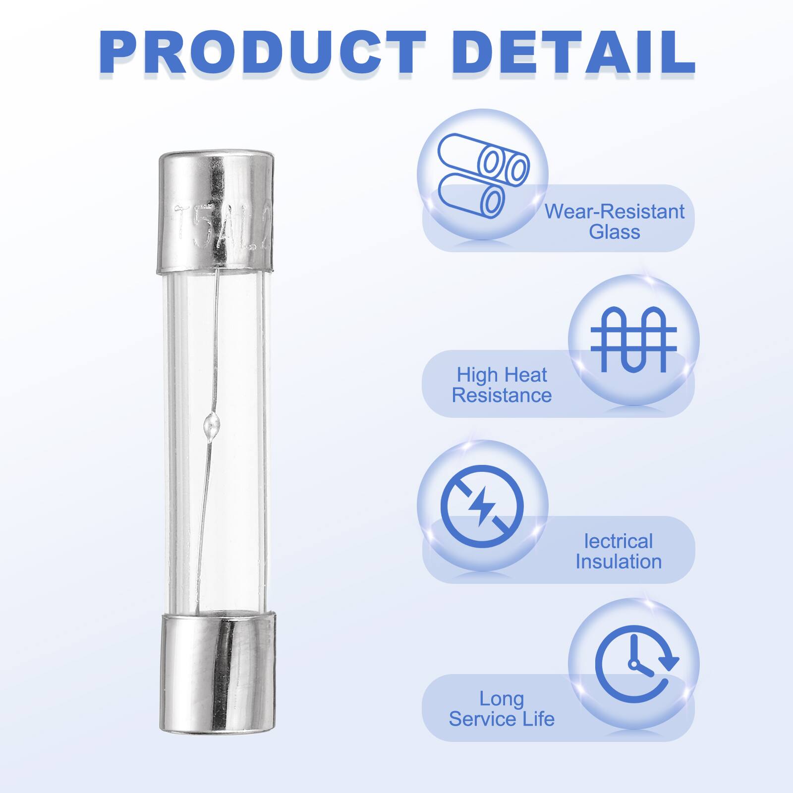 PRODUCT DETAIL

- Wear-Resistant Glass
- High Heat Resistance
- Electrical Insulation
- Long Service Life