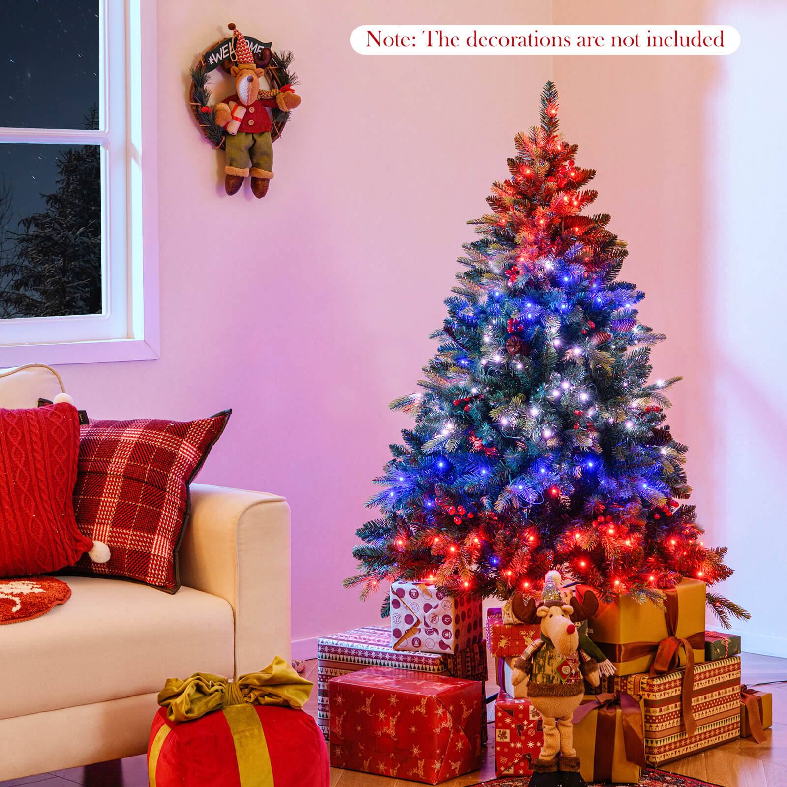 Note: The decorations are not included

Note: The decorations are not included