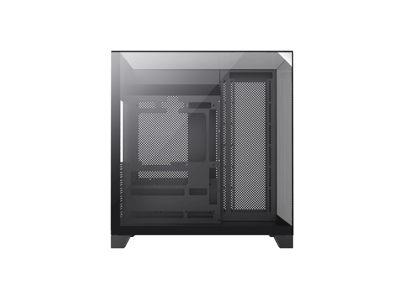 Alt View 10. GAMEMAX - infinity plus pc atx mid-tower chassis-black - Black.