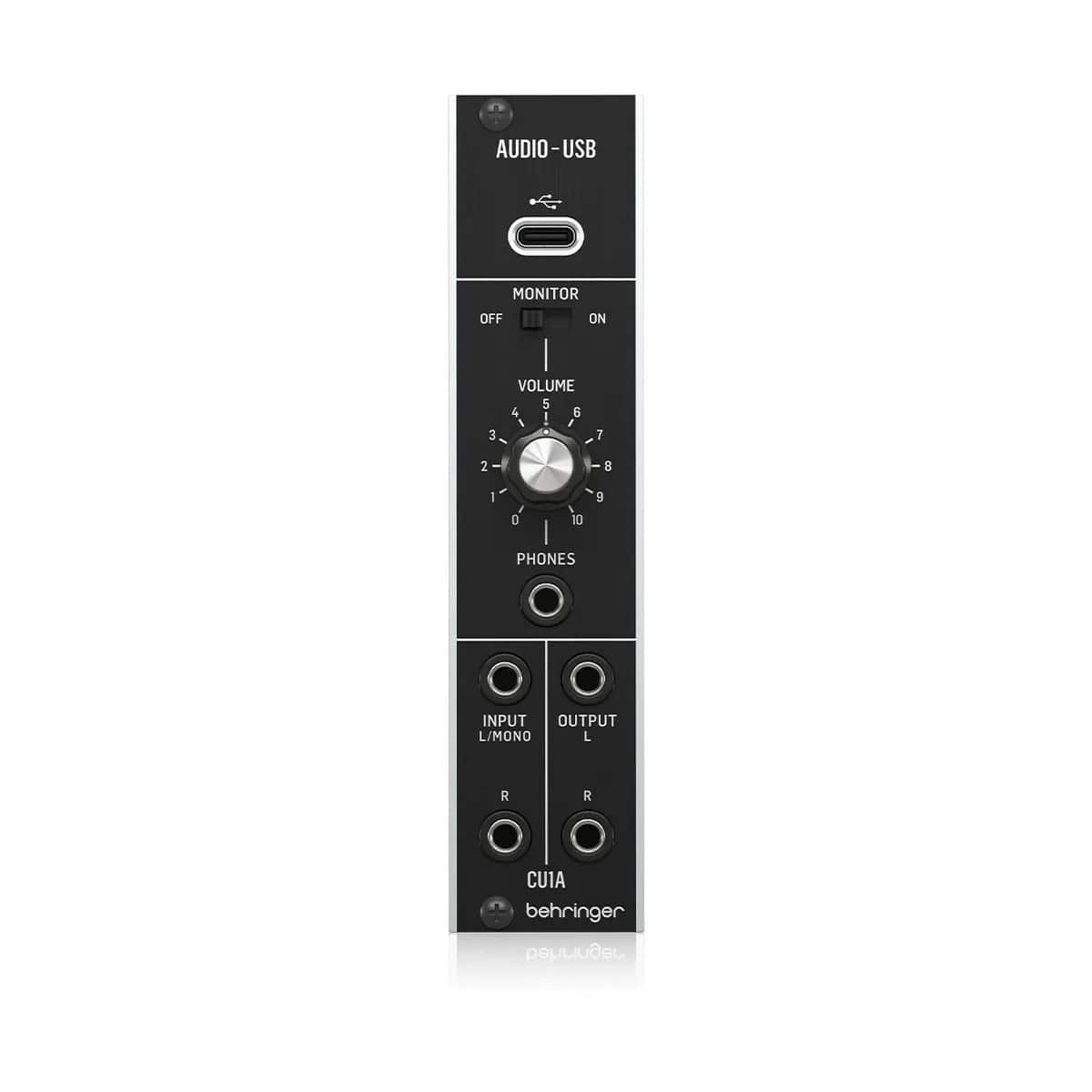 Behringer - CU1A Ultra-Low Latency 2x2 USB-C Audio Interface for Eurorack price history on PriceWatchPro