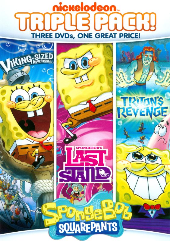  SpongeBob SquarePants: SpongeBob's Last Stand/Triton's Revenge/Viking-Sized Adventures [3 Discs] [DVD]