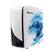 Front. iBUYPOWER - Desktop - Intel Core i3 - 8GB Memory - 1TB Hard Drive - White/Blue.