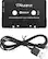 Alt View 11. Aluratek - Bluetooth Audio Cassette Adapter - Black.