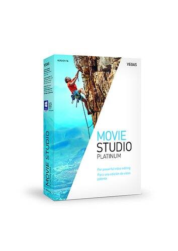 VEGAS Movie Studio 14 Platinum - Windows - Larger Front