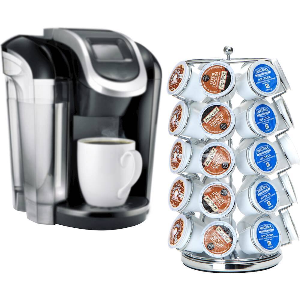 Best Buy: Mind Reader Spinner 35 K-Cup Coffee Pods Carousel Storage ...