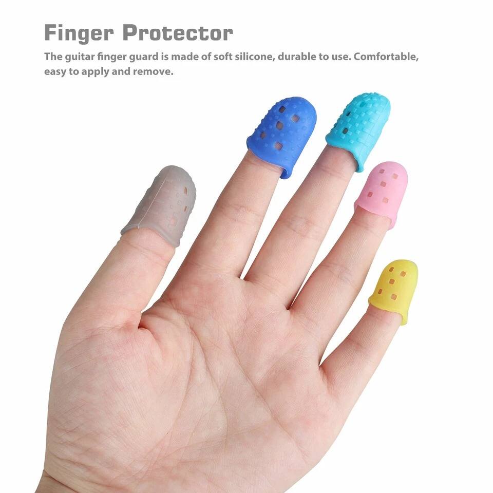 Finger Protector

The guitar finger guard is made of soft silicone, durable to use. Comfortable, easy to apply and remove.