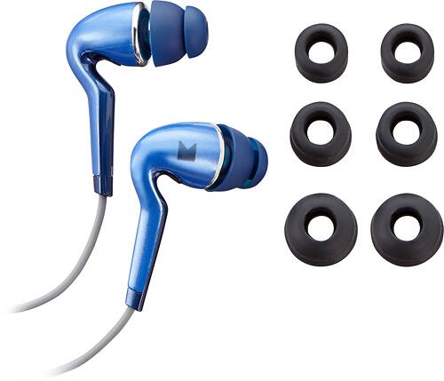 Front. Modal™ - Earbud Headphones - Blue.
