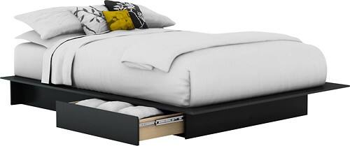 Angle Standard. South Shore - Step One Collection 54"/60" Full/Queen Platform Bed.