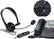 Left. Insignia™ - Landline Hands-Free Headset with RJ-9 Connection - Black.
