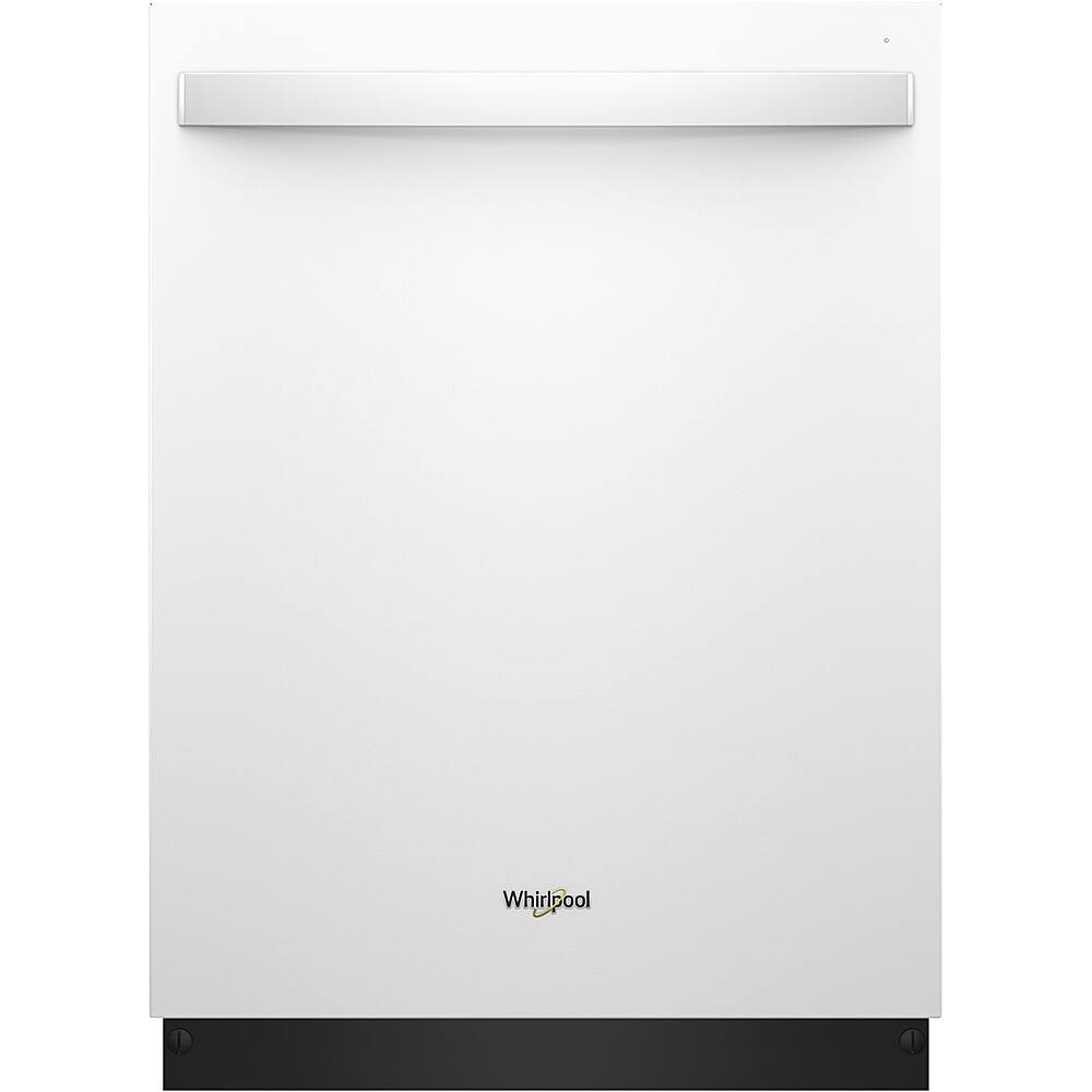 Front. Whirlpool - 24" Built-In Dishwasher.