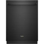 Front Zoom. Whirlpool - 24" Built-In Dishwasher - Black.