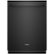 Front Zoom. Whirlpool - 24" Built-In Dishwasher - Black.