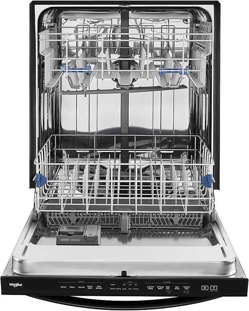 Alt View 11. Whirlpool - 24" Built-In Dishwasher - Black.