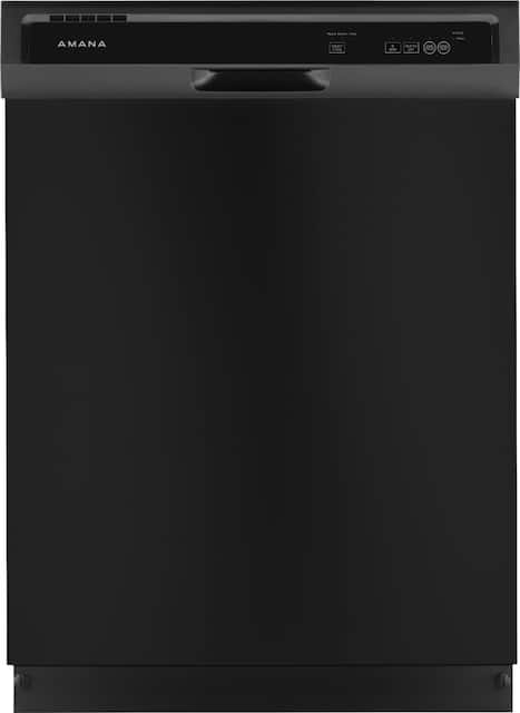 Amana 24 Built In Dishwasher Black Adb1400agb Best Buy