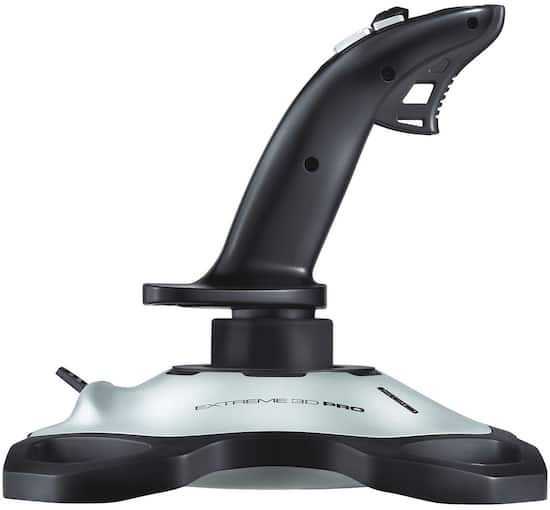 Alt View 11. Logitech - Extreme 3D Pro Gaming Joystick - Silver/Black.