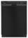 Front. Whirlpool - 24" Front Control Built-In Dishwasher with 1-Hour Wash Cycle, 55dBA - Black.