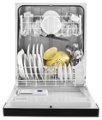 Alt View Zoom 11. Whirlpool - 24" Front Control Built-In Dishwasher with 1-Hour Wash Cycle, 55dBA - Black.