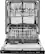 Alt View 11. Whirlpool - 24" Top Control Built-In Dishwasher with Stainless Steel Tub, TotalCoverage Spray Arm, 47dBA.