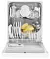 Alt View Zoom 11. Whirlpool - 24" Front Control Built-In Dishwasher with 1-Hour Wash Cycle, 55dBA - White.