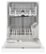Alt View Zoom 1. Whirlpool - 24" Front Control Built-In Dishwasher with 1-Hour Wash Cycle, 55dBA - White.