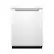 Front. Whirlpool - 24" Top Control Built-In Stainless Steel Tub Dishwasher with TotalCoverage Spray Arm and 47dBA - White.