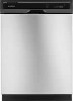 Amana - 24" Built-In Dishwasher - Stainless steel - Front_Standard