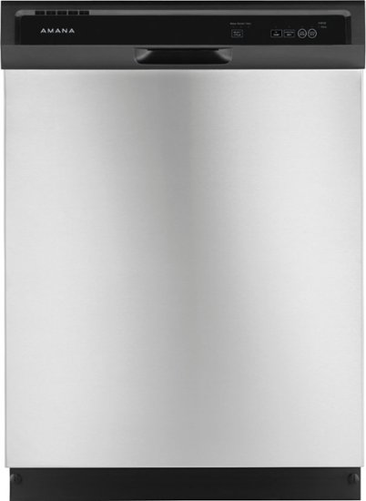 Amana - 24" Built-In Dishwasher - Stainless steel