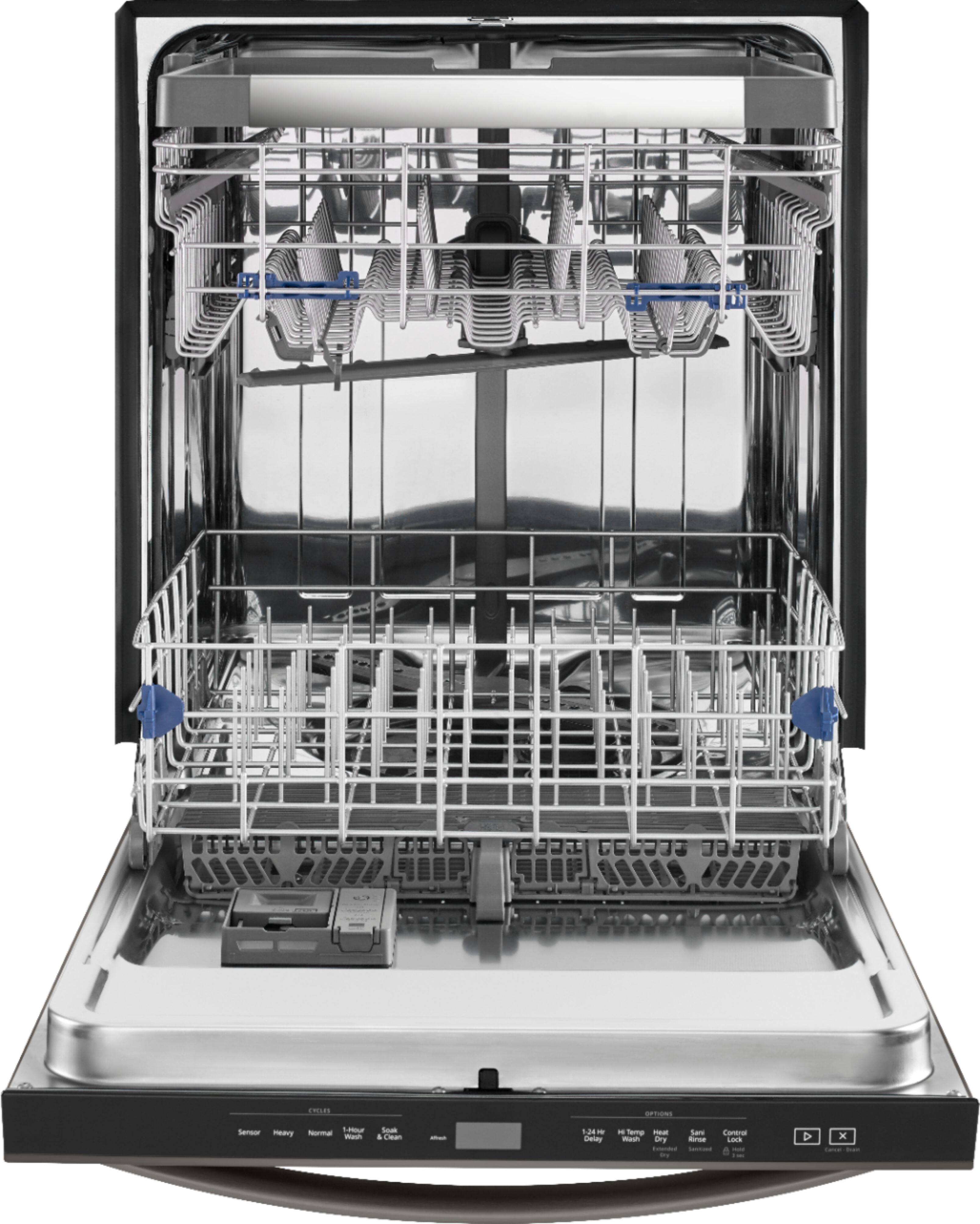 Alt View 11. Whirlpool - 24" Built-In Dishwasher - Fingerprint Resistant Black Stainless.