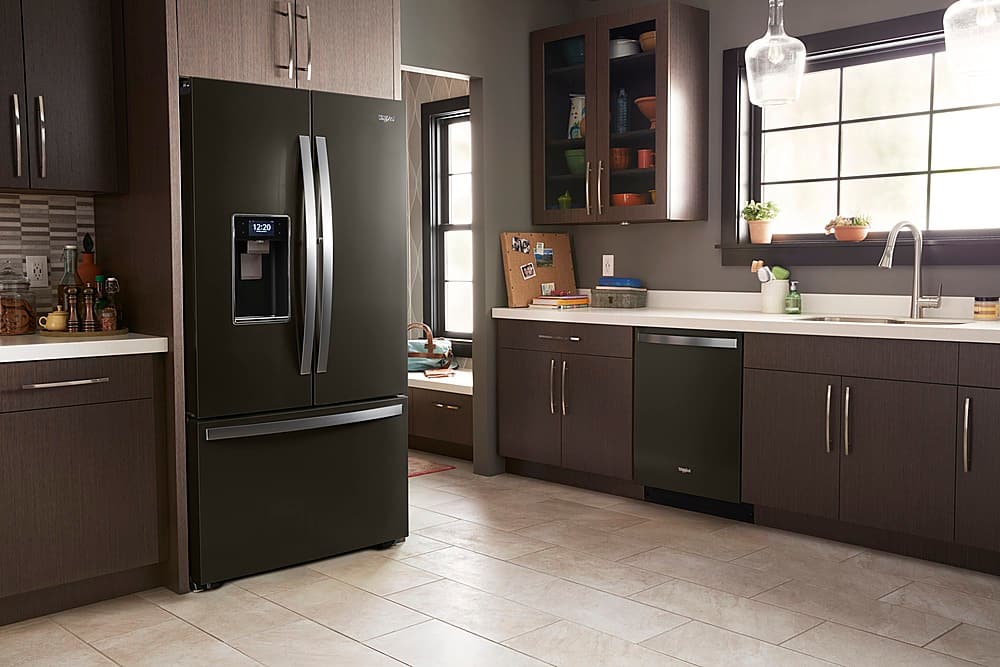Alt View 20. Whirlpool - 24" Built-In Dishwasher - Fingerprint Resistant Black Stainless.